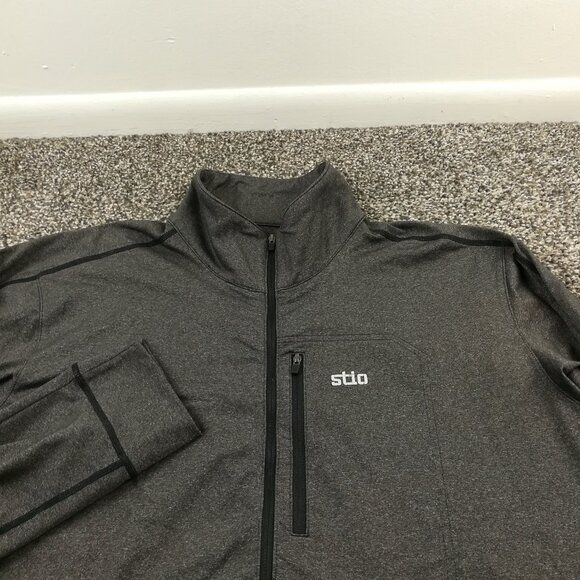 Stio Other - Stio Jacket Haven 1/2 Zip Pullover Stretch Gray Mens XL
